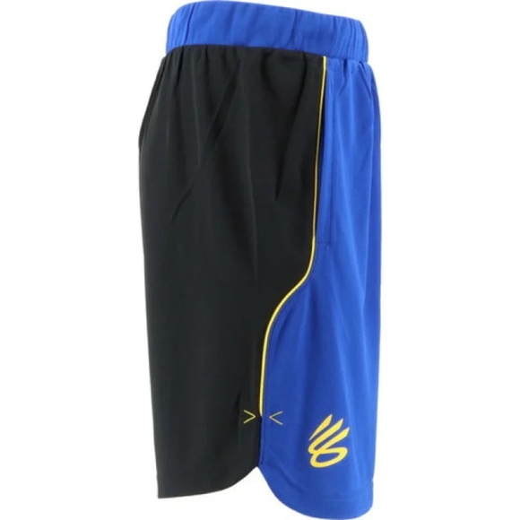 Under Armour Curry Brand UNDRT Splash Shorts 1362002 400 (Blue/Black) - Picture 6 of 6